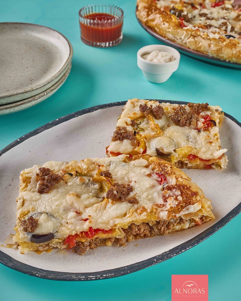 بيتزا شرقي لحم بلدي مفروم