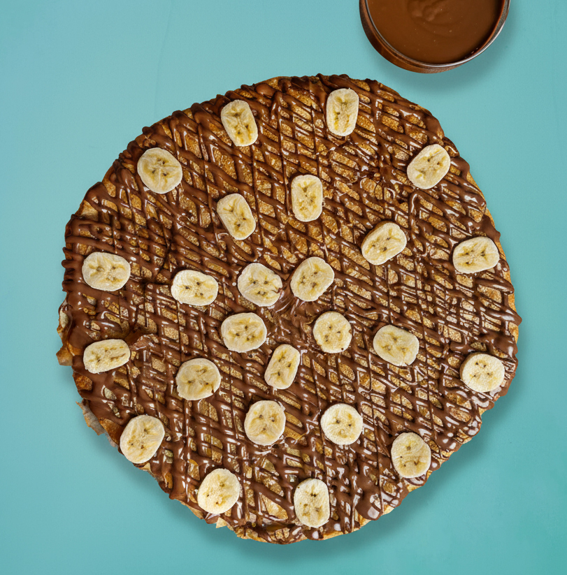 فطيرة نوتيلا موز