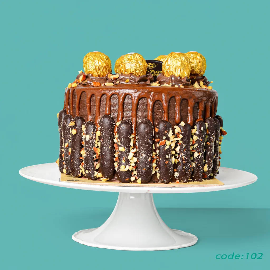 تورتة روشية نوتيلا 18 كود 102