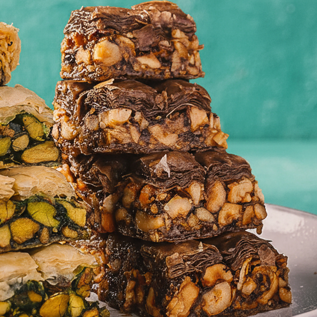 بقلاوة أسية شيكولاتة