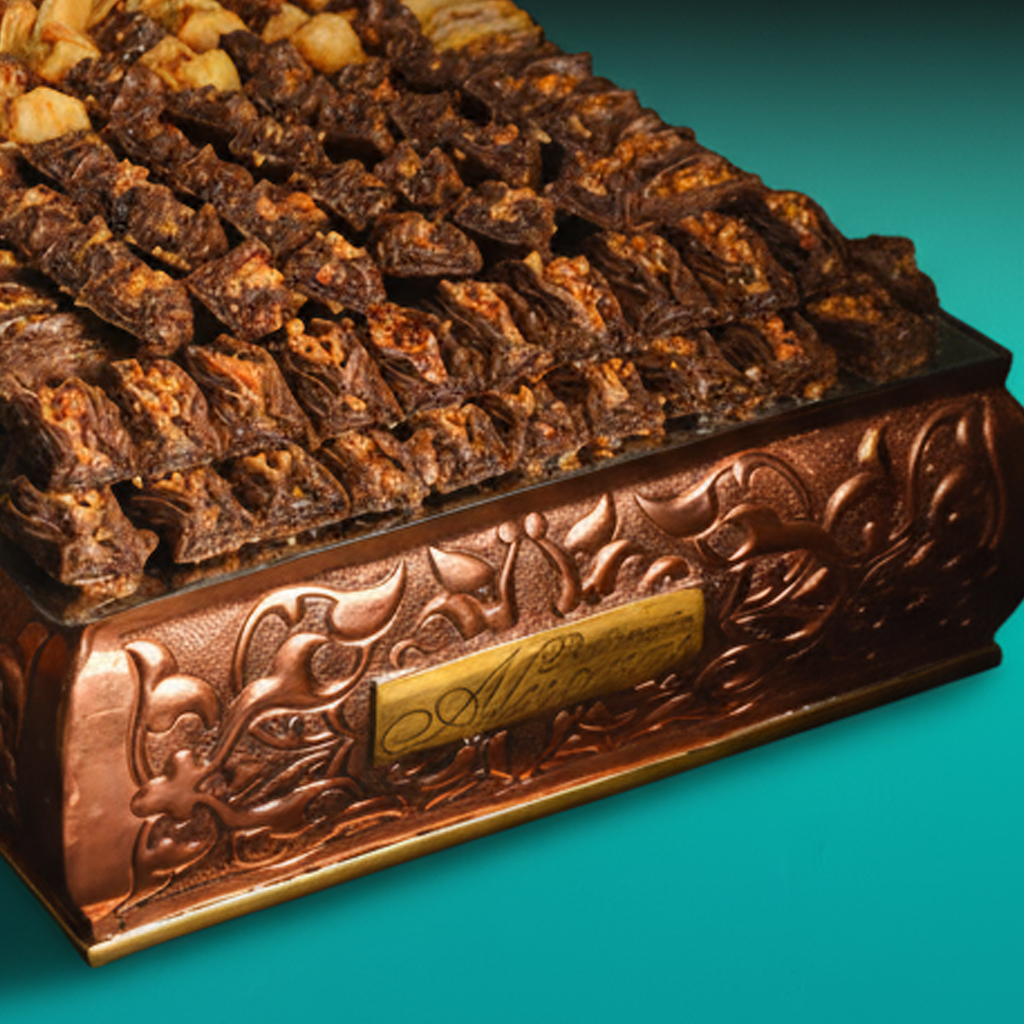 بقلاوة سكينة شيكولاته