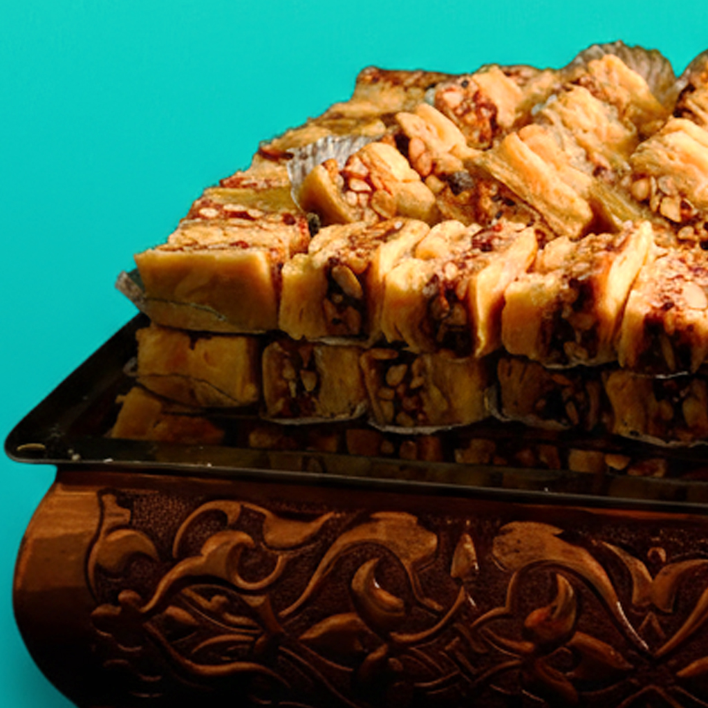 بقلاوة اسيه مكسرات