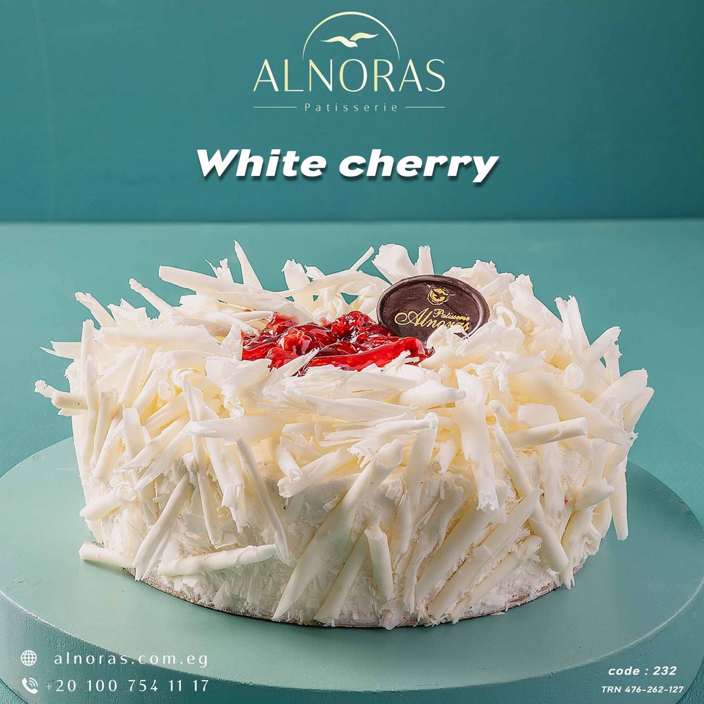 تورتة وايت شيري كود 232