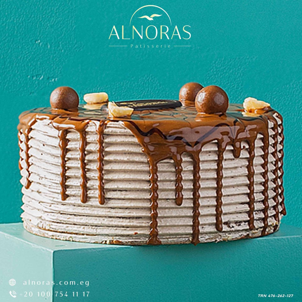 تورتة ميني نوتيلا 14 سم كود 239