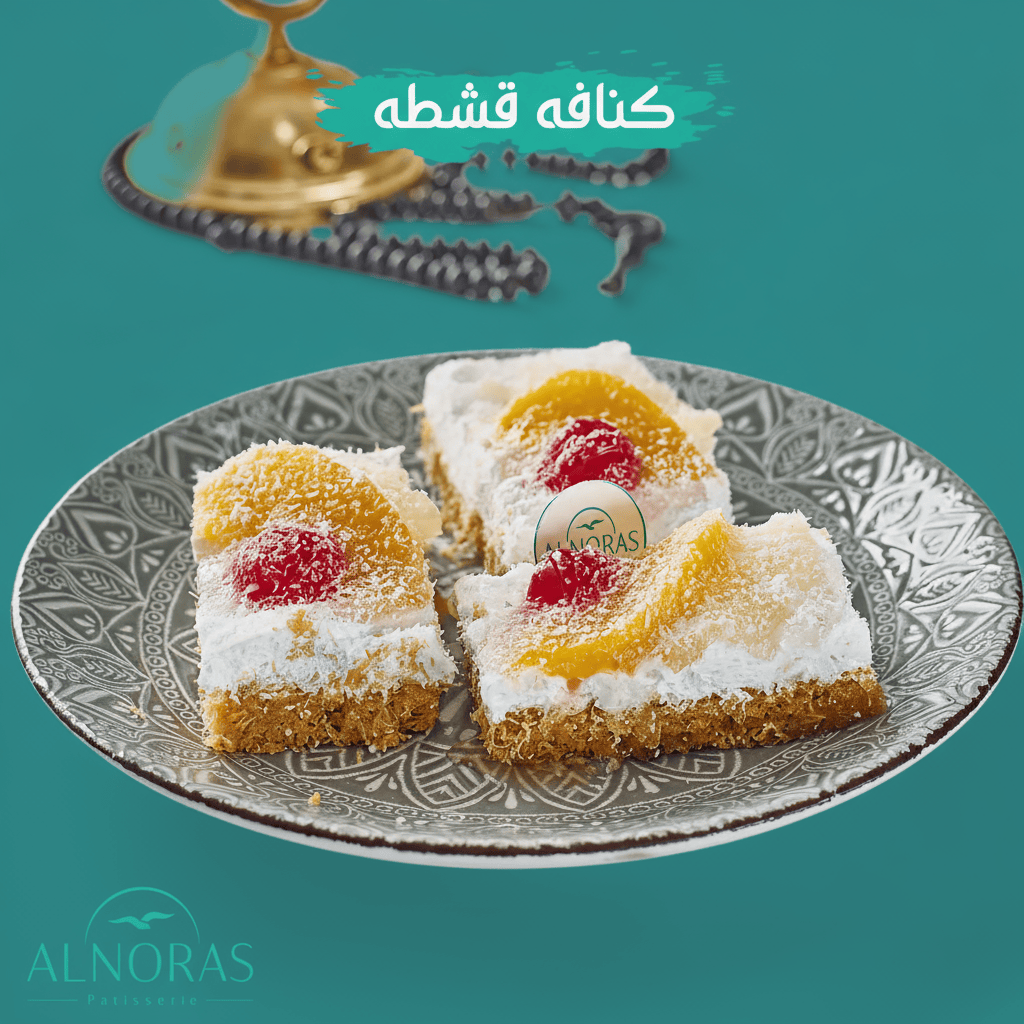 كنافة عثمانلي قشطة